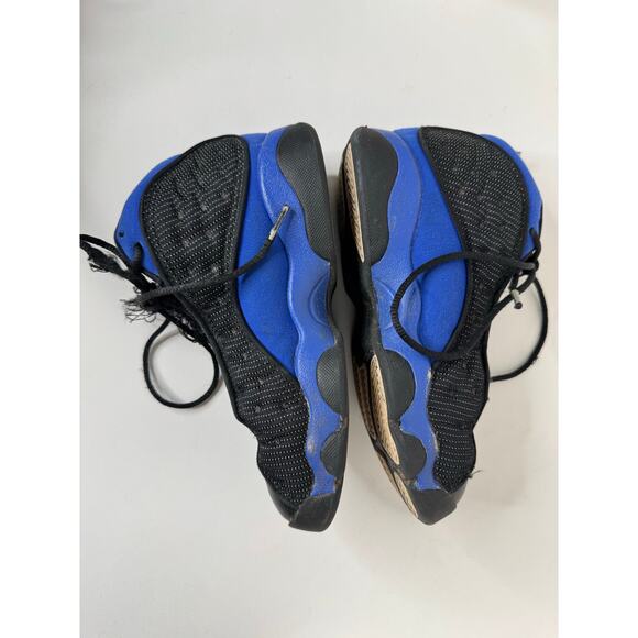 Big Kids Size 2.5 Years Jordan 13 Retro Hyper Royal Blue 2020 414575 040 Shoes - Picture 11 of 12